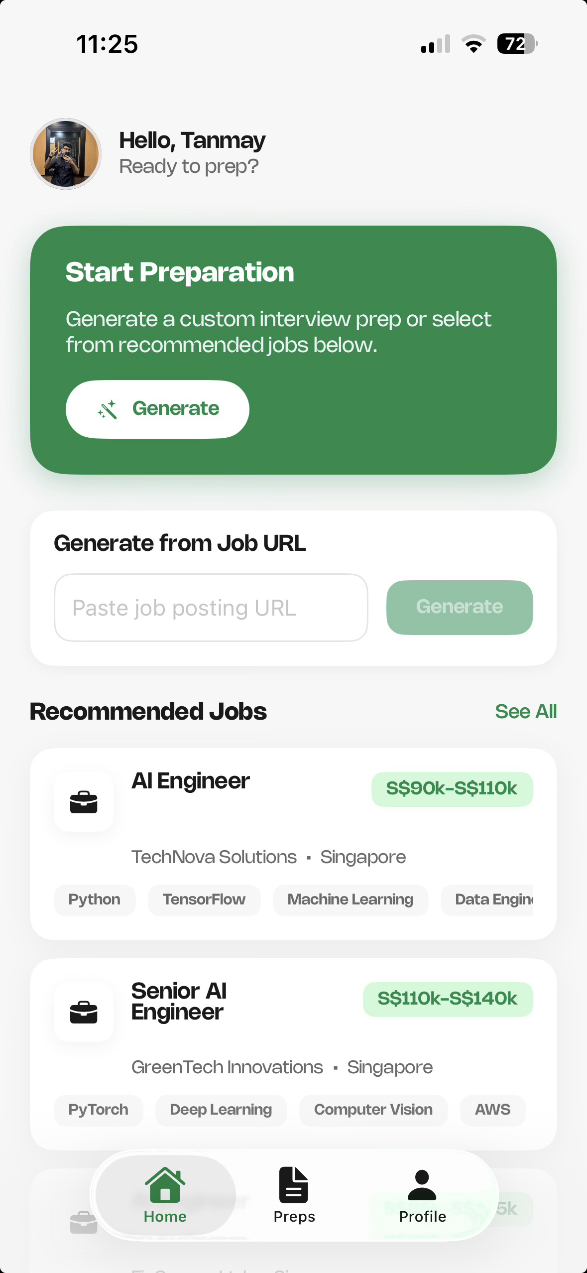 Every Round on iPhone - Interview Session